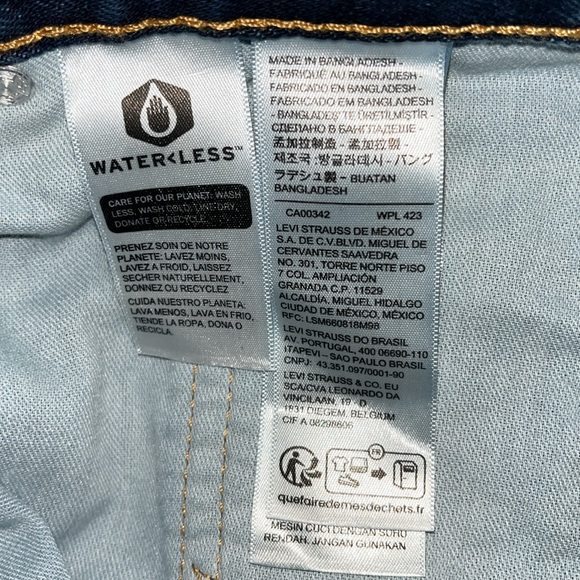 Levi's 550 Denim Jeans Size 50 - Picture 7 of 9